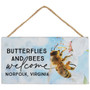 Butterflies Welcome PER - Petite Hanging Accents