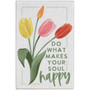 Soul Happy Tulips - Small Talk Rectangle