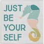 Be Yourself Seahorse - Small Talk Square