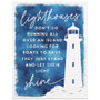 Lighthouses Shine 9x12 - Wrapped Canvas
