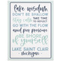 Lake Wisdom PER 9x12 - Wrapped Canvas