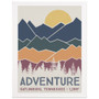 Adventure Mountains 9x12 PER - Wrapped Canvas