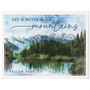 Life Better Mountains 12x9 PER - Wrapped Canvas
