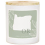 Green Leaf Initials STA - Cozy Cottage Candle