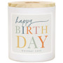 Happy Birthday Colorful  - Birthday Cake Candle