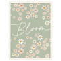 Bloom Flowers- Thin Frame Rectangle