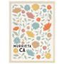 Floral Pattern Location LOC- Thin Frame Rectangle