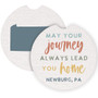 May Your Journey State LOC STA - Car Coasters