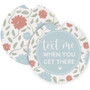 Text Me Flowers - Car Coasters