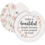 Today Beautiful Flowers - Car Coasters