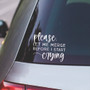 Let Me Merge - Vinyl Decals