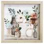 Floral Pot Table - Rustic Frames