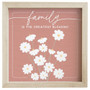 Family Blessing Pink - Rustic Frames