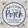 Welcome Porch Daisy - Small Talk Square