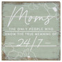 Moms 24/7 Green  - 6 x 6 Perfect Pallet Petite