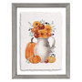 Autumn Stone Jar - Floating Art Rectangle