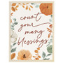 Count Many Blessings - N - Thin Frame Rectangle