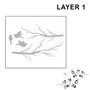 Birds on Branches - Wall Design