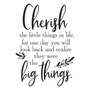 Cherish The Little Things - Wall Design