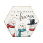Season Freezin - Honeycomb Coasters