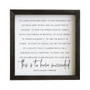 To Have Succeeded - Rustic Frame