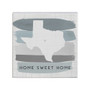 Home Sweet Home Watercolor STATE - Small Talk Square