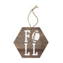 Fall Football - Honeycomb Ornaments