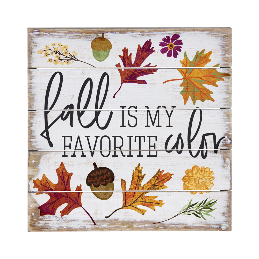 Cartello Legno Rustico Perfect Pallet Petites - In Everything Give Thanks 20x20 Cm