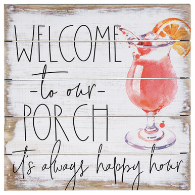 Welcome Porch Perfect Pallet Petite Simply Said - Main Image