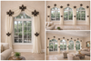 How to Design Arched Windows with Drapery Medallions