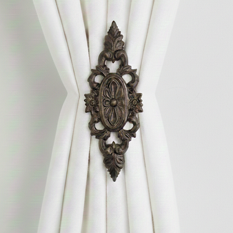 Imperial Acanthus Drapery Medallion or Drapery hardware by Metropolis Iron (metroiron) Imperial Acanthus Drapery Medallion or Drapery hardware by Metropolis Iron (metroiron)