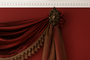 Traditional drapery medallion 6-3/4″ H x 4″ W with a 3″ – 5″ projection. Traditional drapery medallion 6-3/4″ H x 4″ W with a 3″ – 5″ projection.