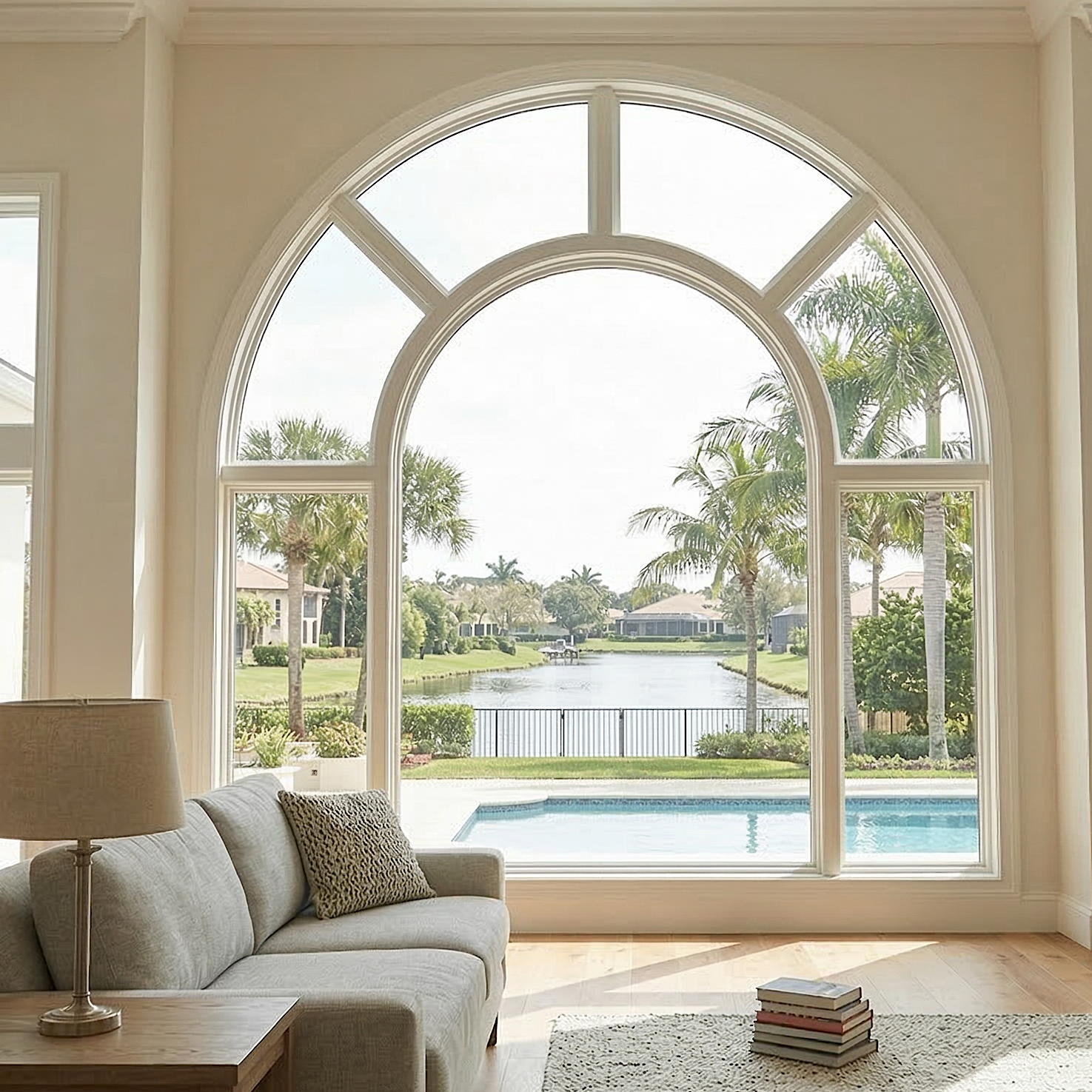 The Best Way to Style Arched and Oversized Windows