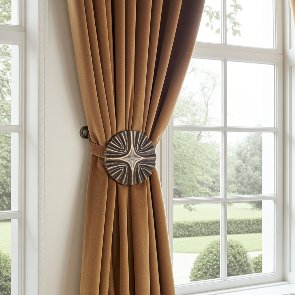 How Decorative Medallions Enhance Both Form and Function in Window Treatments