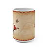 Pirate Map Cocoa Mug 15oz|Nautical Pirate Theme Design| Coffee Tea Cocoa