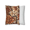 Brown and Terra Cotta Tile Throw Pillow Cover| Throw Pillows | Living Room, Bedroom, Dorm Room Pillows