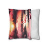 Pink Flamingo Throw Pillow Cover| Throw Pillows | Living Room, Bedroom, Dorm Room Pillows