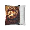 Pillow Case Dramatic Lion Throw Pillows|  Throw Pillow | Spring Cottagecore | Living Room, Dorm Room Pillows