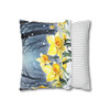 Pillow Case Daffodils in Spring Anime Throw Pillows| Anime Design Throw Pillow | Cottagecore | Living Room, Dorm Room Pillows