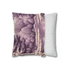 Pillow Case Pond of Lilac and Ivory Throw Pillows| William Morris Inspired Design Throw Pillow | Cottagecore | Living Room, Dorm 