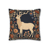 Pillow Case Vintage Style Woodland Deer Throw Pillow William Morris Style| Vintage Woodland Deer Throw Pillows | Living Room, Dorm Pillows