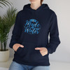 The "I Wasn't Made for Winter" Heavy Blend™ Hooded Sweatshirt| Women's Design| Black or Navy Hoodie