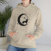 Wolf and Moon Design Unisex Heavy Blend™ Hooded Sweatshirt