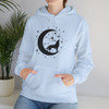 Wolf and Moon Design Unisex Heavy Blend™ Hooded Sweatshirt