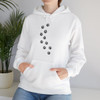 Wolf Tracks Design Unisex Heavy Blend™ Hooded Sweatshirt