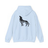 Wolf Tracks Design Unisex Heavy Blend™ Hooded Sweatshirt