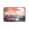 Anime Sakura Sunset Gaming Desk Mat| Office Decor| Computer Gaming Accessory| Birthday Gift