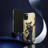 Raccoon Bluegrass Bandit Tough Cell Phone Case| iPhone, Samsung Galaxy and Google Pixel Devices |Glossy or Matte Options