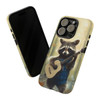 Raccoon Bluegrass Bandit Tough Cell Phone Case| iPhone, Samsung Galaxy and Google Pixel Devices |Glossy or Matte Options