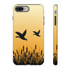 Sunrise Ducks Tough Cell Phone Case| iPhone, Samsung Galaxy and Google Pixel Devices |Glossy or Matte Options